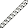 Thumbnail Image 0 of Men's 10.9mm Diamond-Cut Curb Chain Bracelet in Solid Sterling Silver with Gunmetal Grey Ruthenium - 9"