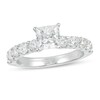 Thumbnail Image 1 of 2 CT. T.W. Certified Princess-Cut Diamond Engagement Ring in 14K White Gold (I/SI2)