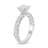 Thumbnail Image 3 of 2 CT. T.W. Certified Princess-Cut Diamond Engagement Ring in 14K White Gold (I/SI2)