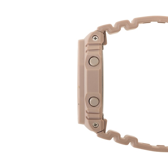 Ladies' Casio G-Shock Classic Analog-Digital Pink Resin Strap Watch with Pink Dial (Model: Gmas2100Md4A)