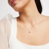 Thumbnail Image 2 of 3/4 CT. T.W. Princess-Cut Diamond Tilted Cushion Frame Pendant in 14K Gold