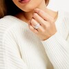 Thumbnail Image 2 of TRUE Lab-Grown Diamonds by Vera Wang Love 2-1/2 CT. T.W. Diamond Cushion Frame Engagement Ring in 14K White Gold