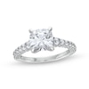 Thumbnail Image 1 of TRUE Lab-Grown Diamonds by Vera Wang Love 2-3/4 CT. T.W. Cushion-Cut Diamond Engagement Ring in 14K White Gold (F/VS2)