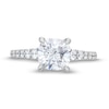 Thumbnail Image 4 of TRUE Lab-Grown Diamonds by Vera Wang Love 2-3/4 CT. T.W. Cushion-Cut Diamond Engagement Ring in 14K White Gold (F/VS2)