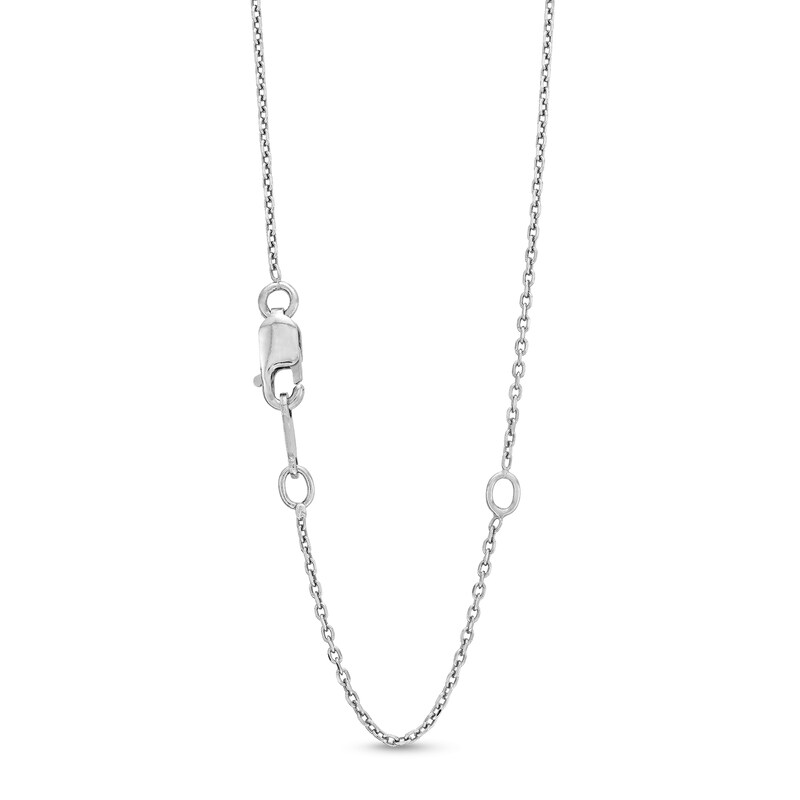 Main Image 3 of 1/10 CT. T.W. Diamond Loose Love Knot Pendant and Stud Earrings Set in Sterling Silver