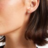 Thumbnail Image 2 of 1/2 CT. T.W. Diamond Frame Stud Earrings in 10K Gold (J/I2)