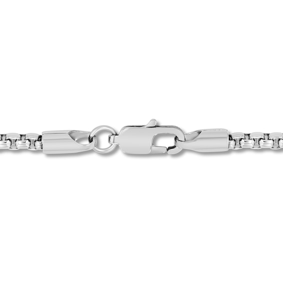 Men's 1/4 CT. T.w. Diamond Cross Pendant in Stainless Steel and Yellow Ion-Plate - 24"