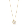 Thumbnail Image 0 of 1/2 CT. T.W. Diamond Frame Pendant in 10K Gold (J/I2) - 20"