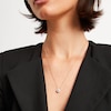 Thumbnail Image 2 of 1/2 CT. T.W. Diamond Frame Pendant in 10K Gold (J/I2) - 20"