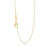 Thumbnail Image 3 of 1/2 CT. T.W. Diamond Frame Pendant in 10K Gold (J/I2) - 20"