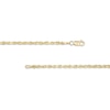 Thumbnail Image 2 of Diamond-Cut 2.4mm Rope Chain Necklace in Solid 10K Gold - 22"