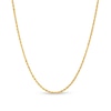 Thumbnail Image 1 of Diamond-Cut 1.6mm Rope Chain Necklace in Solid 10K Gold - 20&quot;