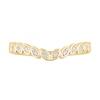 Thumbnail Image 3 of 1/10 CT. T.W. Diamond Marquise Frame Contour Band in 10K Gold