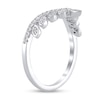 Thumbnail Image 2 of 1/5 CT. T.W. Marquise-Frame Diamond Tiara Contour Band in 10K White Gold