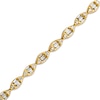 Thumbnail Image 1 of 1 CT. T.W. Marquise Multi-Diamond Line Bracelet in 10K Gold - 7.25"