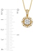 Thumbnail Image 3 of 1/2 CT. T.W. Multi-Diamond Frame Vintage-Style Pendant in 10K Gold