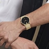 Thumbnail Image 5 of Men's Movado AUTOMATIC Museum® Classic Gold-Tone PVD Mesh Watch with Black Dial (Model: 0607632)