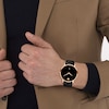Thumbnail Image 4 of Men's Movado AUTOMATIC Museum® Classic Rose Gold-Tone PVD Black Leather Strap Watch with Black Dial (Model: 0607474)