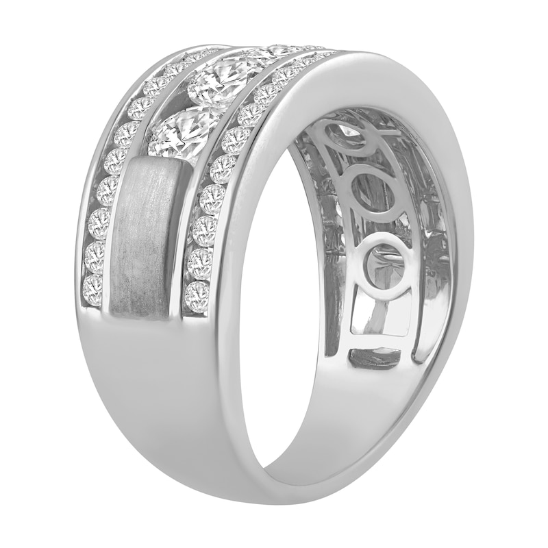 Main Image 2 of 2 CT. T.W.Certified Lab-Grown Diamond Band in 14K White Gold (F/VS2)