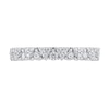 Thumbnail Image 3 of 3/8 CT. T.W. Diamond Triangle Double Row Band in 14K White Gold