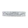 Thumbnail Image 3 of 1 CT. T.W. Diamond Graduating Double Row Band in 14K White Gold