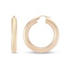 Thumbnail Image 1 of 40.0mm Tube Hoop Earrings in Hollow 14K Gold