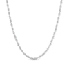 Thumbnail Image 1 of Diamond-Cut 1.6mm Rope Chain Necklace in Solid 10K White Gold - 20"