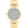 Thumbnail Image 3 of Ladies' Coach Cary Crystal Accent Gold-Tone IP Watch with Beige Mother-of-Pearl Dial (Model: 14504183)