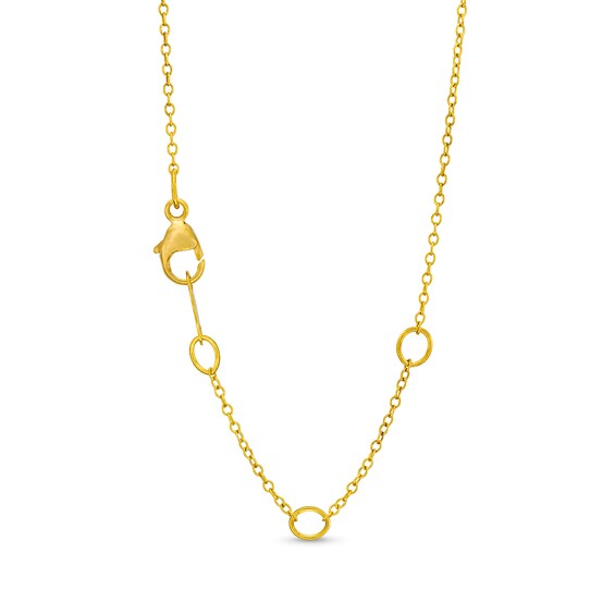 1-1/2 CT. T.w. Diamond Flower Station Necklace in 10K Gold