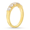 Thumbnail Image 3 of 1 CT. T.W. Diamond Five Stone Anniversary Band in 14K Gold