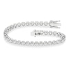 Thumbnail Image 0 of 5 CT. T.W. Certified Lab-Created Tennis Bracelet in 14K White Gold (F/SI2)