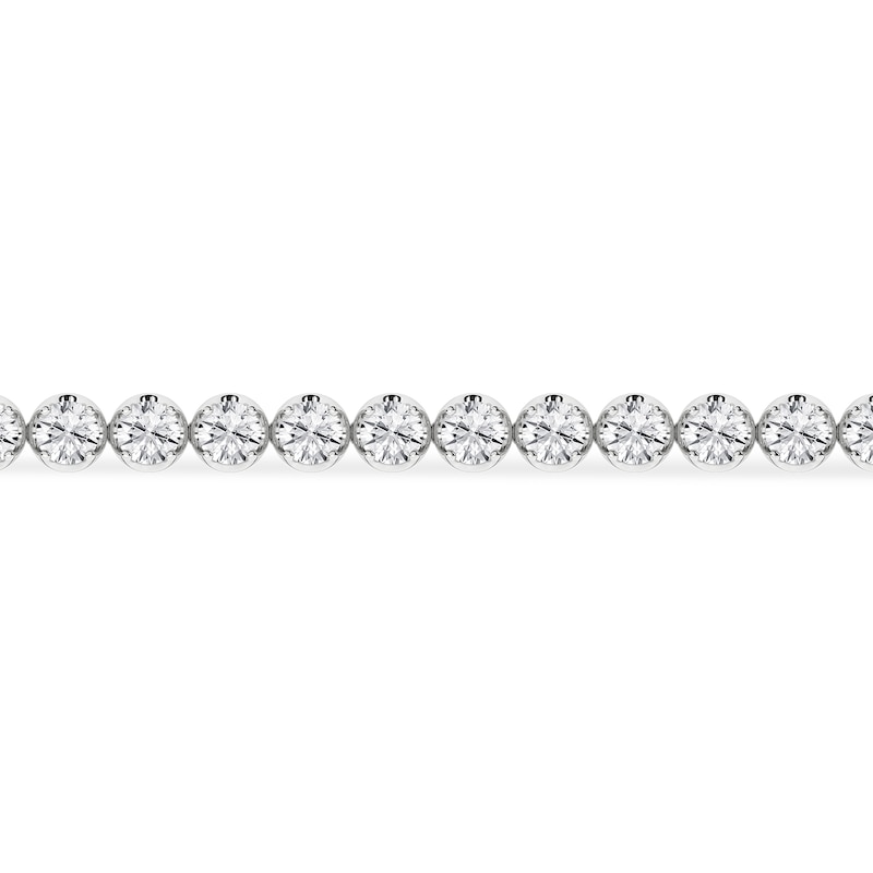 5 CT. T.W. Certified Lab-Created Tennis Bracelet in 14K White Gold (F/SI2)