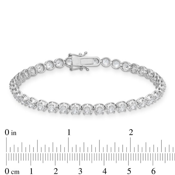 CT. T.w. Certified Lab-Grown Tennis Bracelet in 14K Gold (F/Si2