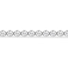 Thumbnail Image 1 of 3 CT. T.W. Certified Lab-Created Tennis Bracelet in 14K White Gold (F/SI2)