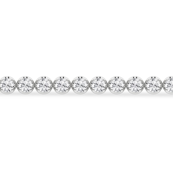 3 CT. T.w. Certified Lab-Grown Tennis Bracelet in 14K White Gold (F/Si2)