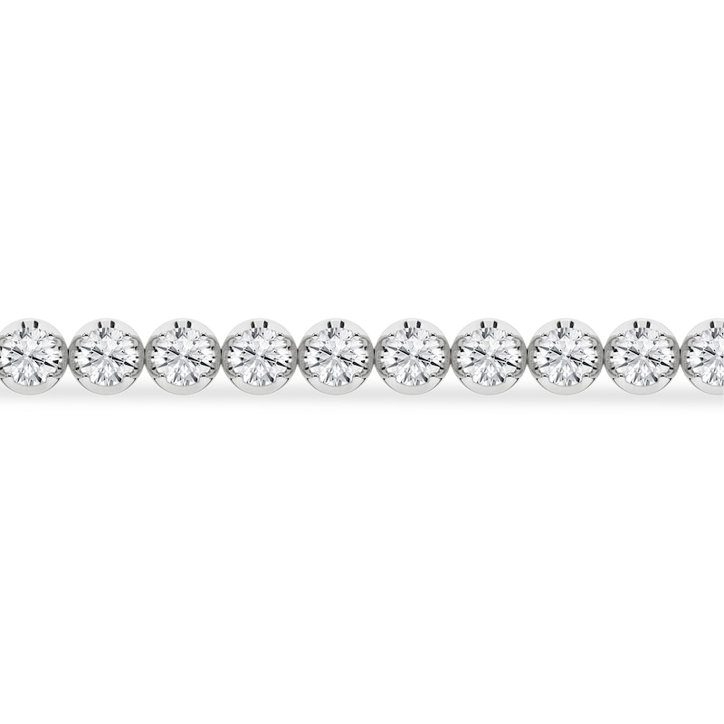 3 CT. T.W. Certified Lab-Created Tennis Bracelet in 14K White Gold (F/SI2)