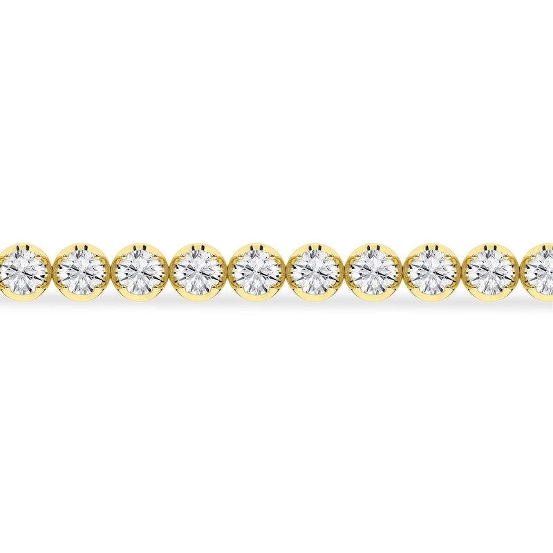 3 CT. T.W. Certified Lab-Created Tennis Bracelet in 14K Gold (F/SI2)