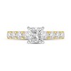 Thumbnail Image 3 of 2-1/2 CT. T.W. Princess-Cut Diamond Engagement Ring in 14K Gold (I/I2)