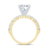 Thumbnail Image 4 of 2-1/2 CT. T.W. Princess-Cut Diamond Engagement Ring in 14K Gold (I/I2)