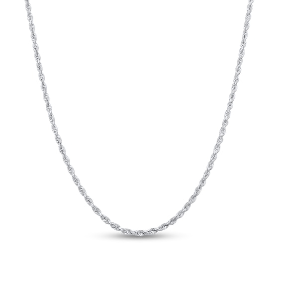 Diamond-Cut 3.0mm Rope Chain Necklace in Solid 14K Gold