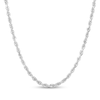 Thumbnail Image 0 of Diamond-Cut 3.8mm Rope Chain Necklace in Solid 14K White Gold - 22"