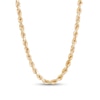 Thumbnail Image 1 of Diamond-Cut 6.5mm Rope Chain Necklace in Solid 14K Gold - 26"