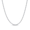 Thumbnail Image 1 of Diamond-Cut 3.0mm Rope Chain Necklace in Solid 14K White Gold - 22"