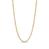 Thumbnail Image 1 of Diamond-Cut 3.8mm Rope Chain Necklace in Solid 14K Gold - 20"