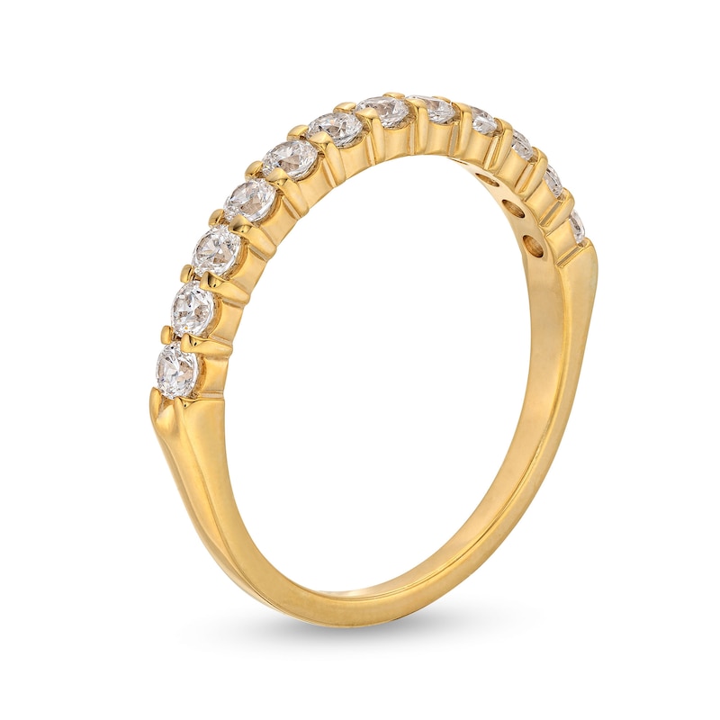 Main Image 3 of 1/2 CT. T.W. Diamond Anniversary Band in 14K Gold