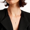 Thumbnail Image 2 of 1/4 CT. T.W. Diamond Square Frame Pendant in 10K Gold