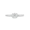 Thumbnail Image 4 of 1/2 CT. Diamond Solitaire Engagement Ring in 14K White Gold