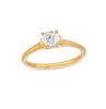 Thumbnail Image 1 of 1/2 CT. Diamond Solitaire Engagement Ring in 14K Gold