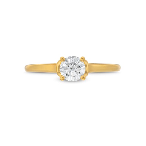 1/2 CT. Diamond Solitaire Engagement Ring in 14K Gold