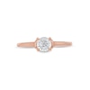 Thumbnail Image 4 of 1/2 CT. Diamond Solitaire Engagement Ring in 14K Rose Gold